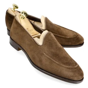 Shop Carmina CHAUSSONS MARRON DAIM | BROWN