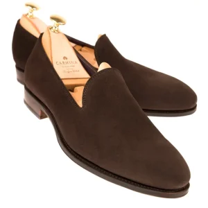 Fashion Carmina CHAUSSONS MARRON DAIM | BROWN