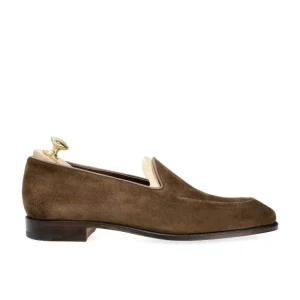 Shop Carmina CHAUSSONS MARRON DAIM | BROWN