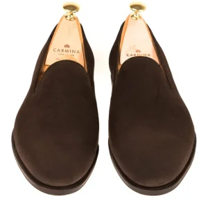 Fashion Carmina CHAUSSONS MARRON DAIM | BROWN