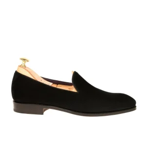 Store Carmina CHAUSSONS NOIR DAIM | BLACK