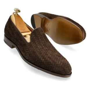 Cheap Carmina CHAUSSONS TRESSÉS 80301 UETAM BROWN