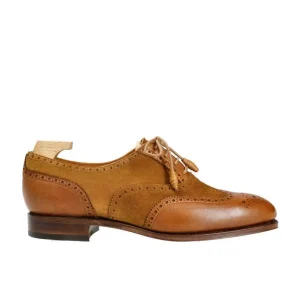 Cheap Carmina CHAUSSUES RICHELIEU FEMME EN RUSTICALF/DAIM CUIR/TABAC | TANNED/TOBACCO