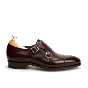 Sale Carmina CHAUSSURE A BOUCLES CORDOVAN BORDEAUX | BURGUNDY