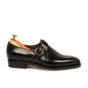 Flash Sale Carmina CHAUSSURE A BOUCLES CORDOVAN NOIR | BLACK