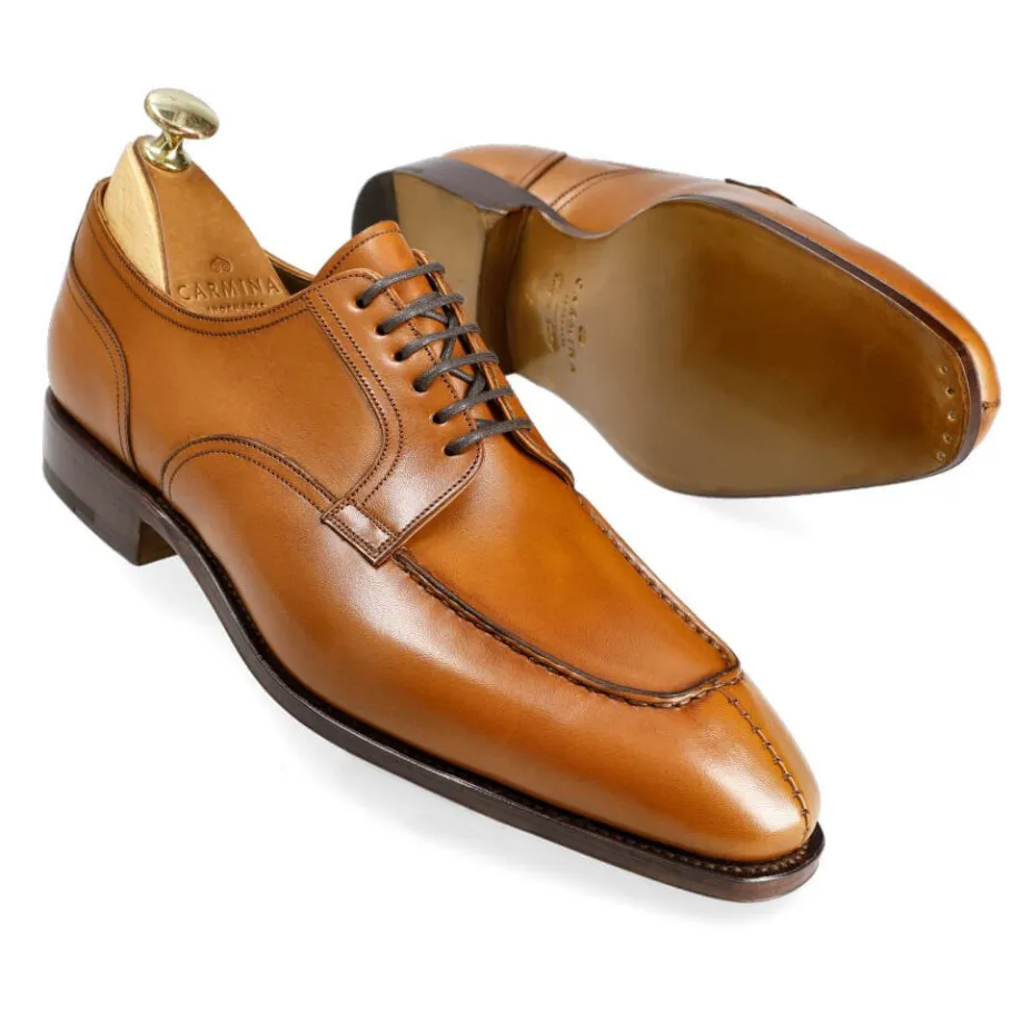 chaussure_derby__simpson_1.webp Store Carmina CHAUSSURE DERBY 80189 SIMPSON TANNED(DARKFINISH)