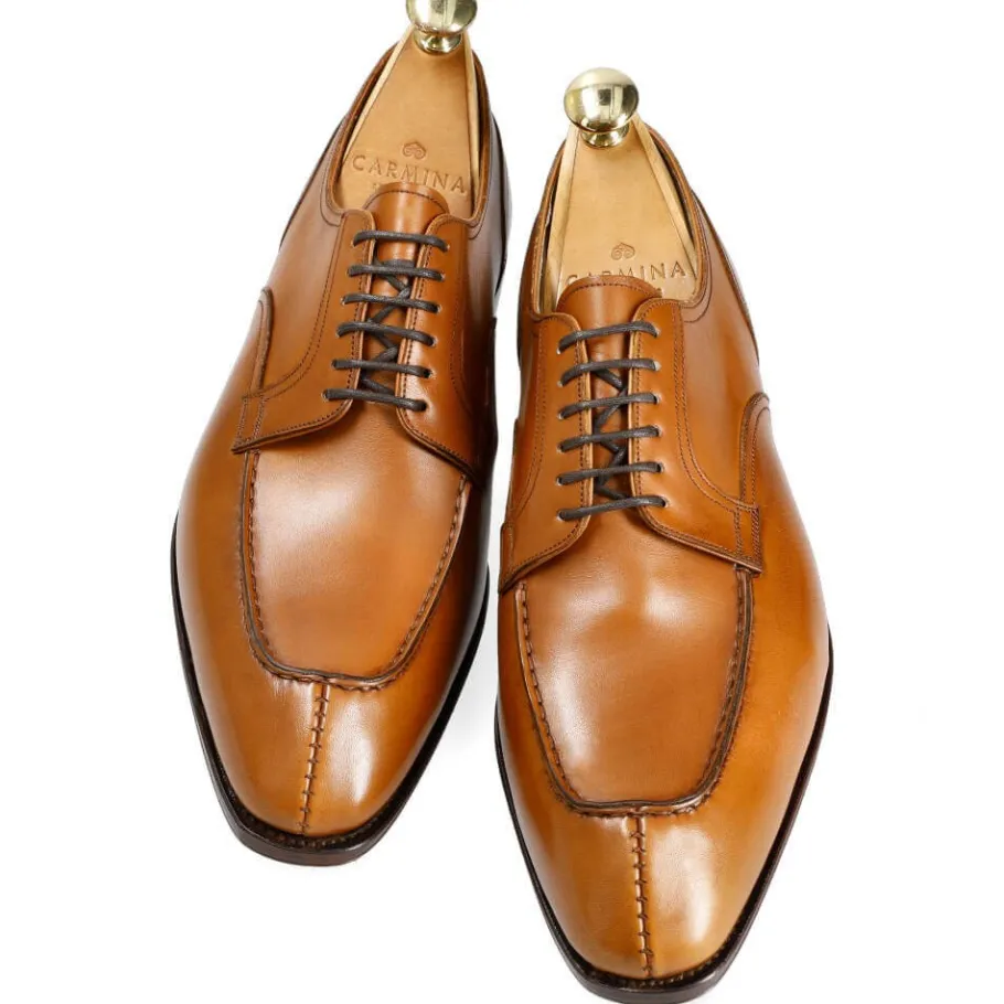 chaussure_derby__simpson_3.webp Store Carmina CHAUSSURE DERBY 80189 SIMPSON TANNED(DARKFINISH)