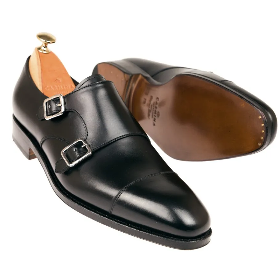 chaussure_double_boucle__rain_eee_1.webp Cheap Carmina CHAUSSURE DOUBLE BOUCLE 10003 RAIN EEE BLACK