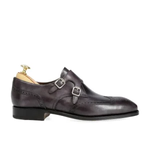 Hot Carmina CHAUSSURE DOUBLE BOUCLE 80133 SIMPSON BLACK