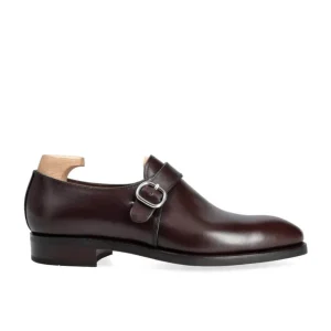 Discount Carmina CHAUSSURES A BOUCLE UNIQUE HOMME BOXCALF MARRON | BROWN