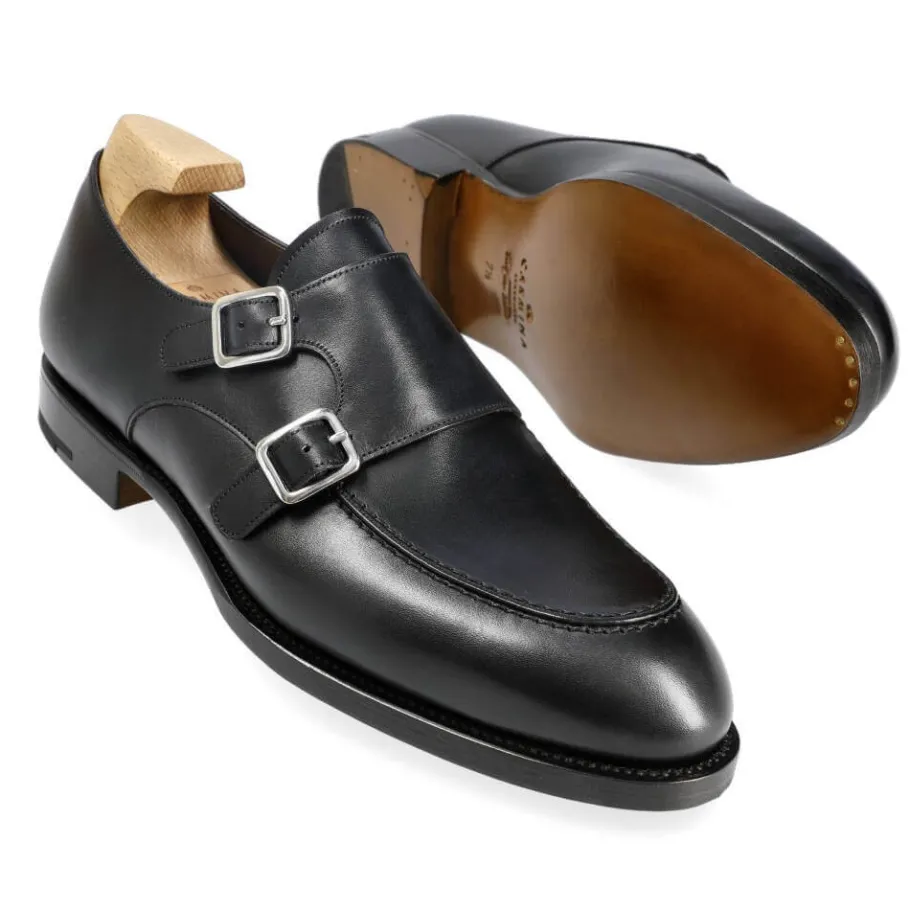 chaussures_a_double_boucle_boxcalf_noir__carmina_1-3.webp Discount Carmina CHAUSSURES A DOUBLE BOUCLE BOXCALF NOIR | BLACK