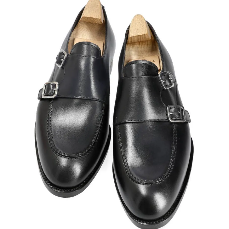 chaussures_a_double_boucle_boxcalf_noir__carmina_3-3.webp Discount Carmina CHAUSSURES A DOUBLE BOUCLE BOXCALF NOIR | BLACK