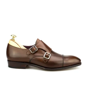 Sale Carmina CHAUSSURES A DOUBLE BOUCLE VEGANO MARRON |