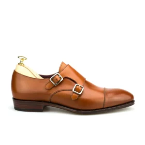 Fashion Carmina CHAUSSURES A DOUBLE BOUCLE VEGANO TAN |