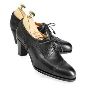 Cheap Carmina CHAUSSURES BLUCHER A TALONS RUSTICALF NOIR | BLACK