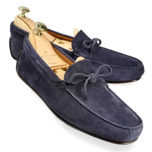 Outlet Carmina CHAUSSURES DE CONDUITE BLEU DAIM | ADMIRAL