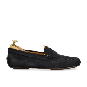 Clearance Carmina CHAUSSURES DE CONDUITE EN DAIM MARINE | NAVY
