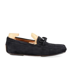 Hot Carmina CHAUSSURES DE CONDUITE MARINE DAIM | NAVY