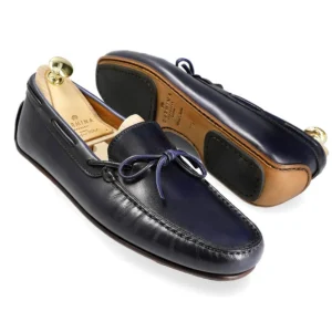 Fashion Carmina CHAUSSURES DE CONDUITE MARINE VEGANO | NATURAL(NAVYFINISH)