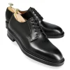 Outlet Carmina CHAUSSURES DERBY NOIR BOXCALF | BLACK