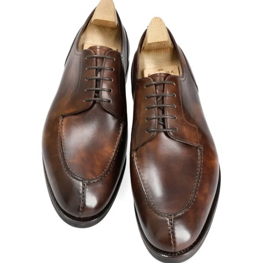 chaussures_norvegiennes_marron_museum__carmina_3.webp Discount Carmina CHAUSSURES NORVEGIENNES MARRON MUSEUM | BROWN