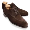 Discount Carmina CHAUSSURES NORVÉGIENNES EN DAIM MARRON BROWN