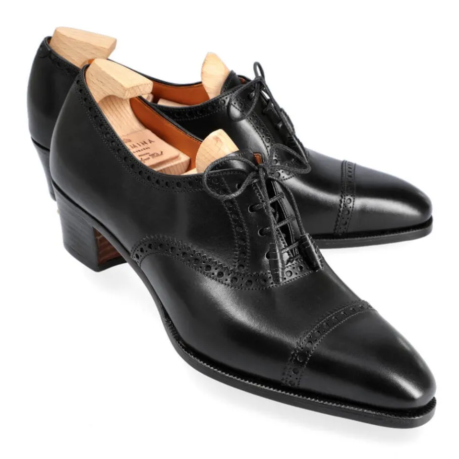 chaussures_oxford_a_talons_vitello_noir_carmina_0.webp Flash Sale Carmina CHAUSSURES OXFORD A TALONS VITELLO NOIR | BLACK