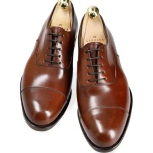 Online Carmina CHAUSSURES OXFORD CORDOVAN BORDEAUX | C/4