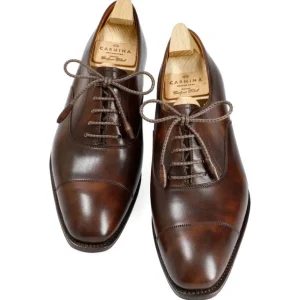 Sale Carmina CHAUSSURES OXFORD FEMME CUIR MUSEUM MARRON | BROWN