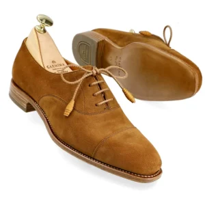 Best Carmina CHAUSSURES OXFORD FEMME DAIM VOGUE TABAC | TOBACCO