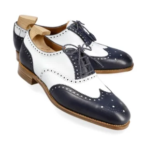 Cheap Carmina CHAUSSURES OXFORD FEMME VITELLO MARINE/BLANC | NAVY/WHITE