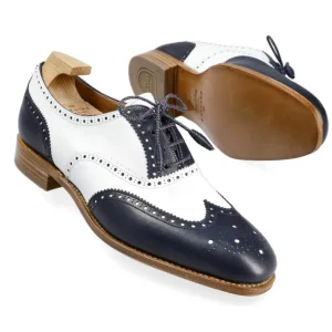 Cheap Carmina CHAUSSURES OXFORD FEMME VITELLO MARINE/BLANC | NAVY/WHITE