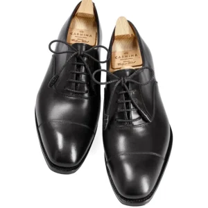 Online Carmina CHAUSSURES OXFORD FEMME VITELLO NOIR | BLACK