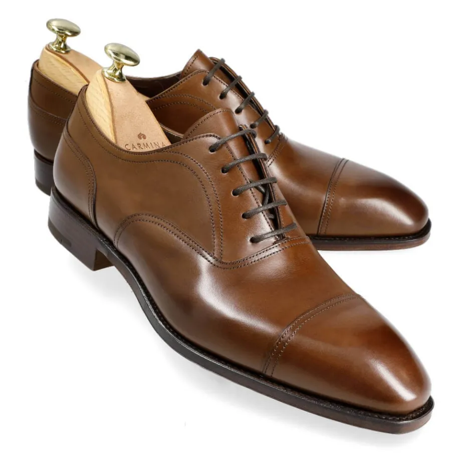 chaussures_oxford_marron_vgane__carmina_0.webp Hot Carmina CHAUSSURES OXFORD MARRON VÉGANE | BROWN