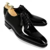 Flash Sale Carmina CHAUSSURES OXFORD UNIES EN CUIR VERNI NOIR | BLACK