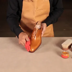 Best Carmina CRÈME CHAUSSURE CHÂTAIN TANNED