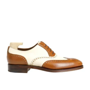 Shop Carmina DERBIES À BOUT FLEURI 922 RAIN TANNED/BONE