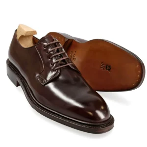 New Carmina DERBY CORDOVAN 531 DETROIT BURGUNDY
