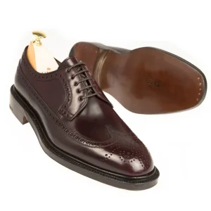 Fashion Carmina DERBY CORDOVAN | BURGUNDY