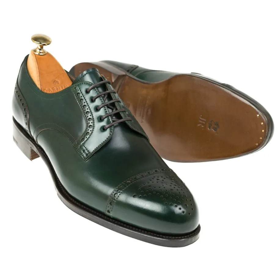 derby_cordovan_vert__carmina_1.webp Cheap Carmina DERBY CORDOVAN VERT | GREEN