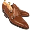 Best Sale Carmina DOUBLE MONK STRAP 10003 SIMPSON TANNED
