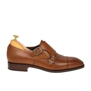 Best Sale Carmina DOUBLE MONK STRAP 10003 SIMPSON TANNED