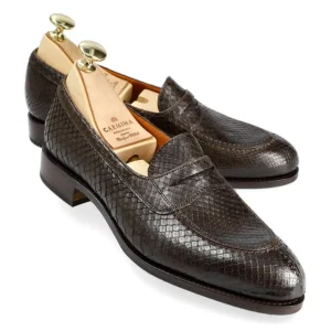 New Carmina FEMME PENNY LOAFERS PHYTON MARRON | BROWN