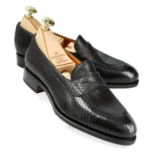 Flash Sale Carmina FEMME PENNY LOAFERS PHYTON NOIR | BLACK
