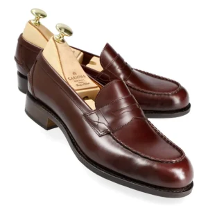 Discount Carmina FEMMES PENNY LOAFERS VARIK | OXBLOOD