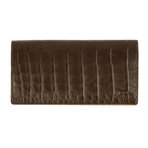 Sale Carmina GRAND PORTEFEUILLE POUR HOMME ALLIGATORE BROWN