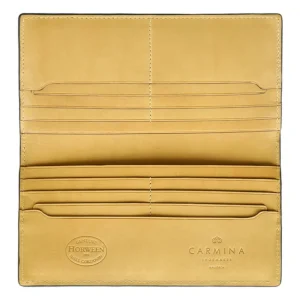 Store Carmina GRAND PORTEFEUILLE POUR HOMME CORDOVAN GREEN