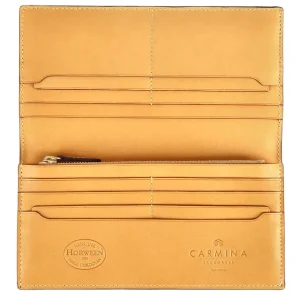 Cheap Carmina GRAND PORTEFEUILLE POUR HOMME CORDOVAN BURGUNDY
