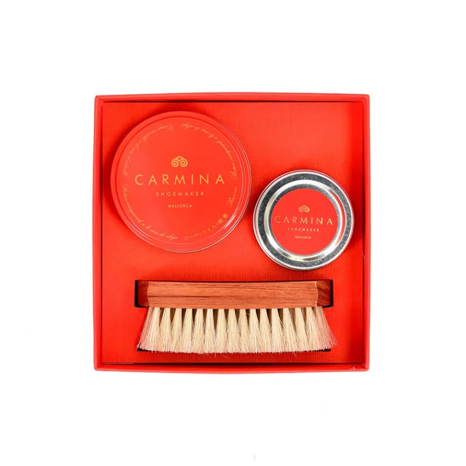 kit_dentretien_des_chaussures_essentiel_cordovan_1.webp Outlet Carmina KIT D'ENTRETIEN DES CHAUSSURES ESSENTIEL CORDOVAN OTHER