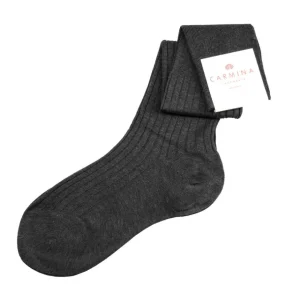 New Carmina Men's Grey Dress Socks |